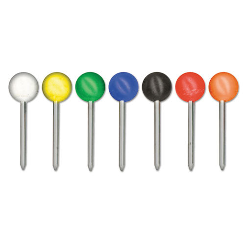 Advantus wholesale. Map Tacks, Plastic, Assorted, 3-8", 100-box. HSD Wholesale: Janitorial Supplies, Breakroom Supplies, Office Supplies.