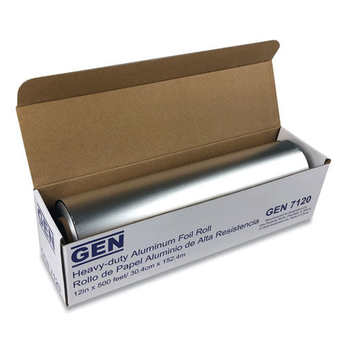 GEN wholesale. GEN Heavy-duty Aluminum Foil Roll, 12" X 500 Ft, 6-carton. HSD Wholesale: Janitorial Supplies, Breakroom Supplies, Office Supplies.