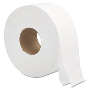 General Supply wholesale. Jumbo Roll Bath Tissue, Septic Safe, 2-ply, White, 3.3" X 700 Ft, 12-carton. HSD Wholesale: Janitorial Supplies, Breakroom Supplies, Office Supplies.