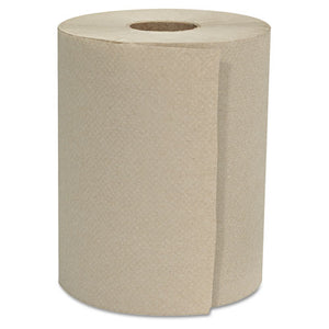 GEN wholesale. GEN Hardwound Roll Towels, 1-ply, Natural, 8" X 600 Ft, 12 Rolls-carton. HSD Wholesale: Janitorial Supplies, Breakroom Supplies, Office Supplies.