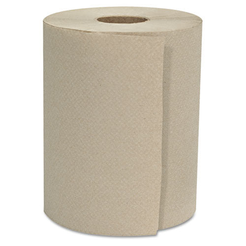 GEN wholesale. GEN Hardwound Roll Towels, 1-ply, Natural, 8