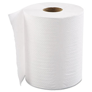 GEN wholesale. GEN Hardwound Roll Towels, 1-ply, White, 8" X 600 Ft, 12 Rolls-carton. HSD Wholesale: Janitorial Supplies, Breakroom Supplies, Office Supplies.