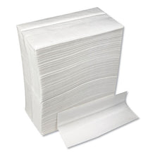 Load image into Gallery viewer, GEN wholesale. GEN Tall-fold Napkins, 1-ply, 7 X 13 1-4, White, 10,000-carton. HSD Wholesale: Janitorial Supplies, Breakroom Supplies, Office Supplies.