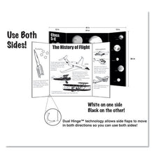 Load image into Gallery viewer, Eco Brites wholesale. Too Cool Tri-fold Poster Board, 36 X 48, Black-white, 6-pk. HSD Wholesale: Janitorial Supplies, Breakroom Supplies, Office Supplies.