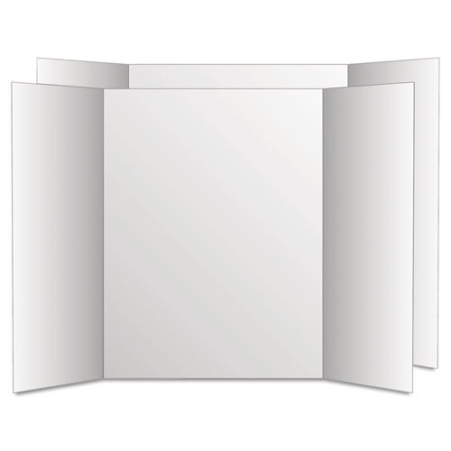 Eco Brites wholesale. Too Cool Tri-fold Poster Board, 28 X 40, White-white, 12-carton. HSD Wholesale: Janitorial Supplies, Breakroom Supplies, Office Supplies.