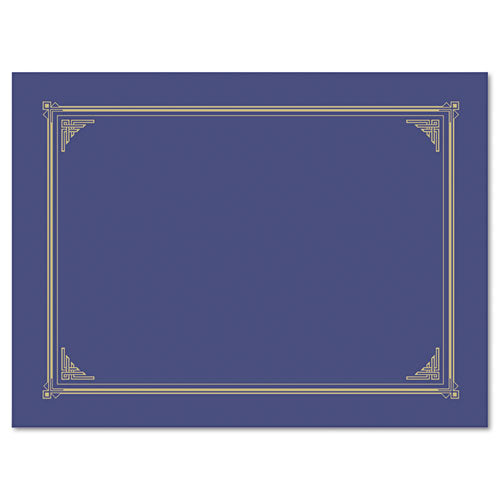 Geographics® wholesale. Certificate-document Cover, 12 1-2 X 9 3-4, Metallic Blue, 6-pack. HSD Wholesale: Janitorial Supplies, Breakroom Supplies, Office Supplies.