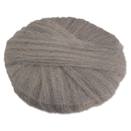 GMT wholesale. Radial Steel Wool Pads, Grade 2 (coarse): Stripping-scrubbing, 17", Gray, 12-ct. HSD Wholesale: Janitorial Supplies, Breakroom Supplies, Office Supplies.