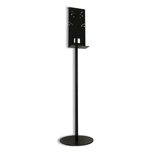 Vulcan wholesale. Hand Sanitizer Stand, 12" Dia X 48" H, Black. HSD Wholesale: Janitorial Supplies, Breakroom Supplies, Office Supplies.