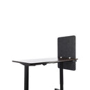 Lumeah wholesale. Desk Modesty Adjustable Height Desk Screen Cubicle Divider And Privacy Partition, 23.5 X 1 X 36, Polyester, Ash. HSD Wholesale: Janitorial Supplies, Breakroom Supplies, Office Supplies.