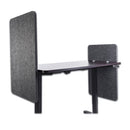 Lumeah wholesale. Desk Modesty Adjustable Height Desk Screen Cubicle Divider And Privacy Partition, 23.5 X 1 X 36, Polyester, Ash. HSD Wholesale: Janitorial Supplies, Breakroom Supplies, Office Supplies.