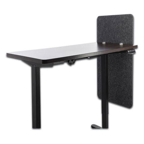 Lumeah wholesale. Desk Modesty Adjustable Height Desk Screen Cubicle Divider And Privacy Partition, 23.5 X 1 X 36, Polyester, Ash. HSD Wholesale: Janitorial Supplies, Breakroom Supplies, Office Supplies.