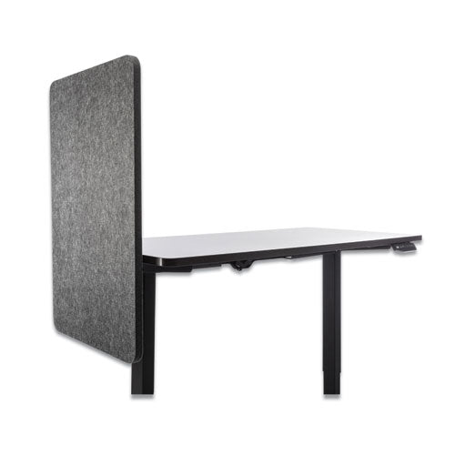 Lumeah wholesale. Desk Modesty Adjustable Height Desk Screen Cubicle Divider And Privacy Partition, 23.5 X 1 X 36, Polyester, Ash. HSD Wholesale: Janitorial Supplies, Breakroom Supplies, Office Supplies.