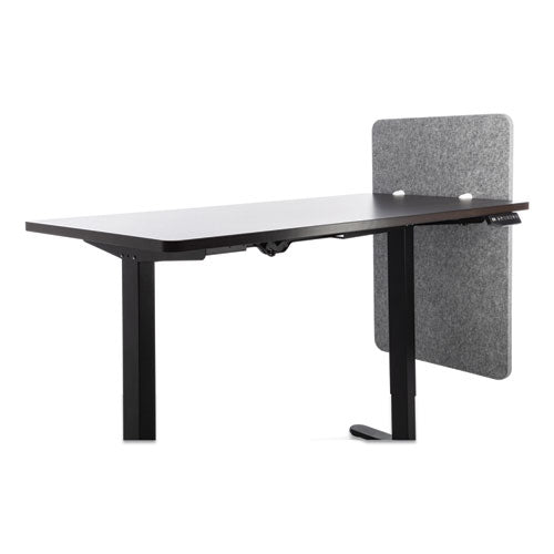 Lumeah wholesale. Desk Modesty Adjustable Height Desk Screen Cubicle Divider And Privacy Partition, 23.5 X 1 X 36, Polyester, Gray. HSD Wholesale: Janitorial Supplies, Breakroom Supplies, Office Supplies.