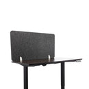 Lumeah wholesale. Desk Screen Cubicle Panel And Office Partition Privacy Screen, 47 X 1 X 23.5, Polyester, Ash. HSD Wholesale: Janitorial Supplies, Breakroom Supplies, Office Supplies.