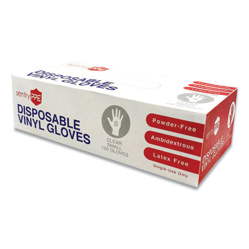 GN1 wholesale. Single Use Vinyl Glove, Clear, Small, 100-box, 10 Boxes-carton. HSD Wholesale: Janitorial Supplies, Breakroom Supplies, Office Supplies.