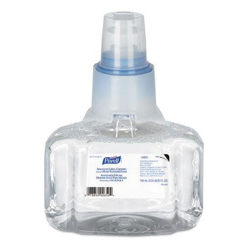 PURELL® wholesale. PURELL Green Certified Advanced Refreshing Foam Hand Sanitizer, For Ltx-7, 700 Ml, Fragrance-free, 3-carton. HSD Wholesale: Janitorial Supplies, Breakroom Supplies, Office Supplies.