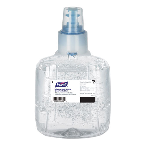 PURELL® wholesale. PURELL Green Certified Advanced Refreshing Gel Hand Sanitizer, For Ltx-12, 1,200 Ml, Fragrance-free, 2-carton. HSD Wholesale: Janitorial Supplies, Breakroom Supplies, Office Supplies.