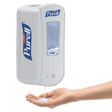 Load image into Gallery viewer, PURELL® wholesale. PURELL Ltx-12 Touch-free Dispenser, 1,200 Ml, 5.75 X 4 X 10.5, White. HSD Wholesale: Janitorial Supplies, Breakroom Supplies, Office Supplies.