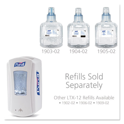 PURELL® wholesale. PURELL Ltx-12 Touch-free Dispenser, 1,200 Ml, 5.75 X 4 X 10.5, White. HSD Wholesale: Janitorial Supplies, Breakroom Supplies, Office Supplies.