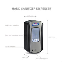 Load image into Gallery viewer, Ltx-12 Touch-free Dispenser, 1,200 Ml, 5.75 X 4 X 10.5, Black