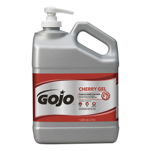 GOJO® wholesale. GOJO Cherry Gel Pumice Hand Cleaner, Cherry Scent, 1 Gal. HSD Wholesale: Janitorial Supplies, Breakroom Supplies, Office Supplies.