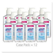 Load image into Gallery viewer, PURELL® wholesale. Purell Advanced Refreshing Gel Hand Sanitizer, Clean Scent, 12 Oz Pump Bottle. HSD Wholesale: Janitorial Supplies, Breakroom Supplies, Office Supplies.