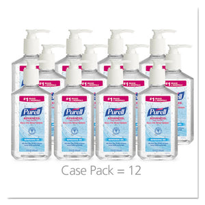 PURELL® wholesale. Purell Advanced Refreshing Gel Hand Sanitizer, Clean Scent, 12 Oz Pump Bottle. HSD Wholesale: Janitorial Supplies, Breakroom Supplies, Office Supplies.