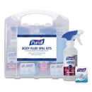 PURELL® wholesale. Purell Body Fluid Spill Kit, 4.5" X 11.88" X 11.5", One Clamshell Case With 2 Single Use Refills-carton. HSD Wholesale: Janitorial Supplies, Breakroom Supplies, Office Supplies.