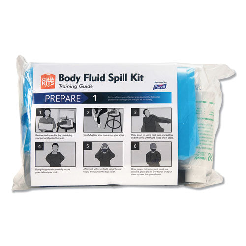 PURELL® wholesale. Purell Body Fluid Spill Kit, Refill, 8.5" X 11.3" X 4.5", 2 Refills-carton. HSD Wholesale: Janitorial Supplies, Breakroom Supplies, Office Supplies.
