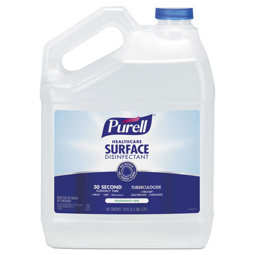 PURELL® wholesale. Purell Healthcare Surface Disinfectant, Fragrance Free, 128 Oz Bottle, 4-carton. HSD Wholesale: Janitorial Supplies, Breakroom Supplies, Office Supplies.