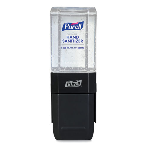 PURELL® wholesale. PURELL Es1 Hand Sanitizer Dispenser Starter Kit, 450 Ml, 3.12 X 5.88 X 5.81, Graphite, 6-carton. HSD Wholesale: Janitorial Supplies, Breakroom Supplies, Office Supplies.