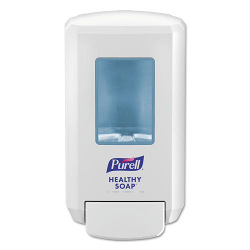 PURELL® wholesale. Purell Cs4 Soap Push-style Dispenser, 1,250 Ml, 4.88 X 8.8 X 11.38, White. HSD Wholesale: Janitorial Supplies, Breakroom Supplies, Office Supplies.