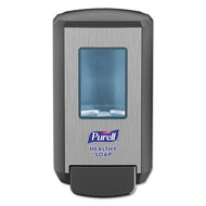 PURELL® wholesale. Purell Cs4 Soap Push-style Dispenser, 1,250 Ml, 4.88 X 8.8 X 11.38, Graphite. HSD Wholesale: Janitorial Supplies, Breakroom Supplies, Office Supplies.