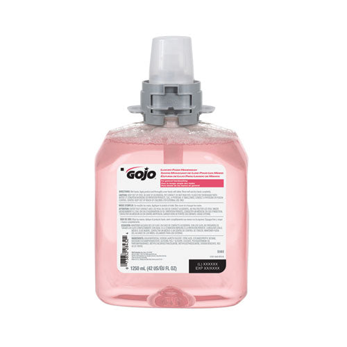 GOJO® wholesale. GOJO Luxury Foam Hand Wash Refill For Fmx-12 Dispenser, Refreshing Cranberry, 1,250 Ml, 4-carton. HSD Wholesale: Janitorial Supplies, Breakroom Supplies, Office Supplies.