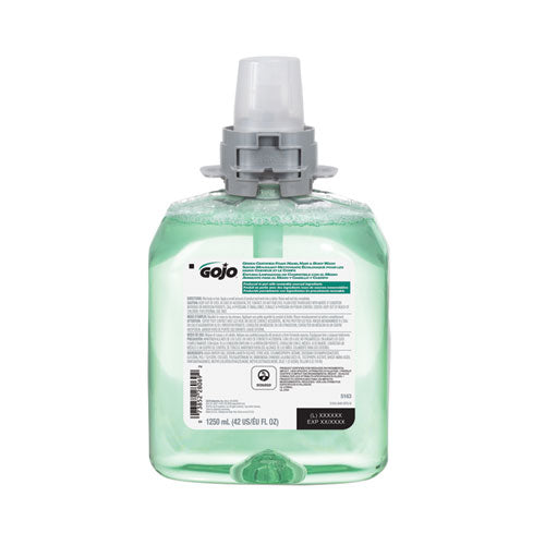 GOJO® wholesale. GOJO Green Certified Foam Hair And Body Wash, Cucumber Melon, 1,250 Ml Refill, 4-carton. HSD Wholesale: Janitorial Supplies, Breakroom Supplies, Office Supplies.