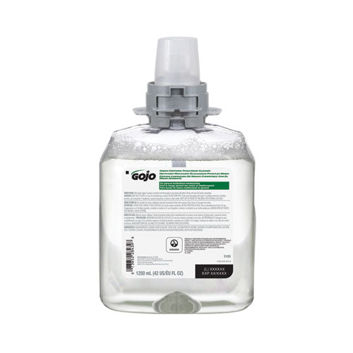 GOJO® wholesale. GOJO Green Certified Foam Hand Cleaner, Unscented, 1,250 Ml Refill, 4-carton. HSD Wholesale: Janitorial Supplies, Breakroom Supplies, Office Supplies.