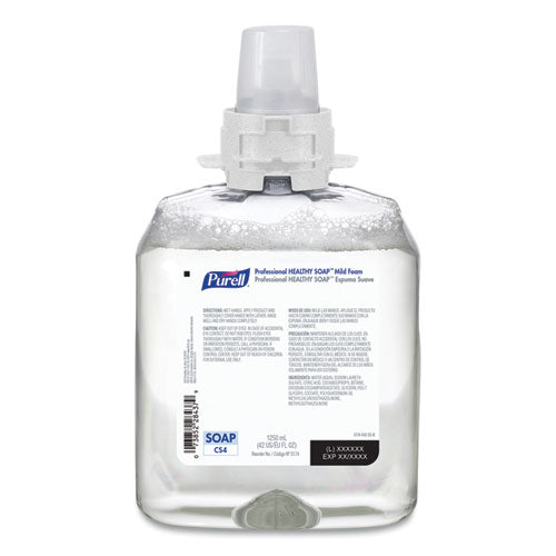 PURELL® wholesale. PURELL Professional Healthy Soap Mild Foam, Fragrance-free, 1,250 Ml, For Cs4 Dispensers, 4-carton. HSD Wholesale: Janitorial Supplies, Breakroom Supplies, Office Supplies.