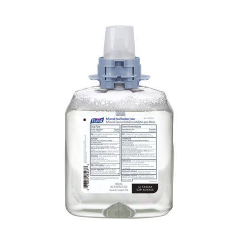 PURELL® wholesale. PURELL Fmx-12 Refill Advanced Foam Hand Sanitizer, 1200 Ml, 4-carton. HSD Wholesale: Janitorial Supplies, Breakroom Supplies, Office Supplies.