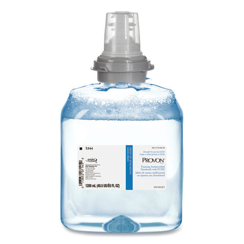PROVON® wholesale. Foaming Antimicrobial Handwash With Pcmx, Floral, 1,200 Ml Refill For Tfx Dispenser, 2-carton. HSD Wholesale: Janitorial Supplies, Breakroom Supplies, Office Supplies.