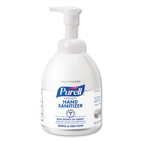 PURELL® wholesale. PURELL Green Certified Advanced Instant Foam Hand Sanitizer, 535 Ml Bottle. HSD Wholesale: Janitorial Supplies, Breakroom Supplies, Office Supplies.