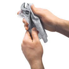 Load image into Gallery viewer, Scrubbing Towels, Hand Cleaning, Silver-yellow, 10 1-2 X 12, 72-bucket