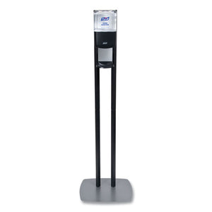 PURELL® wholesale. PURELL Es8 Hand Sanitizer Floor Stand With Dispenser, 1,200 Ml, 13.5 X 5 X 28.5, Graphite-silver. HSD Wholesale: Janitorial Supplies, Breakroom Supplies, Office Supplies.