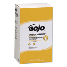 Load image into Gallery viewer, GOJO® wholesale. GOJO Natural Orange Smooth Lotion Hand Cleaner, Citrus Scent, 2,000 Ml Bag-in-box Refill, 4-carton. HSD Wholesale: Janitorial Supplies, Breakroom Supplies, Office Supplies.