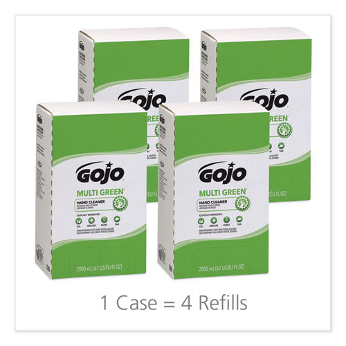 GOJO® wholesale. GOJO Multi Green Hand Cleaner Refill, Citrus Scent, 2,000 Ml, 4-carton. HSD Wholesale: Janitorial Supplies, Breakroom Supplies, Office Supplies.