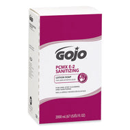 GOJO® wholesale. GOJO E2 Sanitizing Lotion Soap With Pcmx, Fragrance-free, 2,000 Ml Refill Bag-in-box, 4-carton. HSD Wholesale: Janitorial Supplies, Breakroom Supplies, Office Supplies.