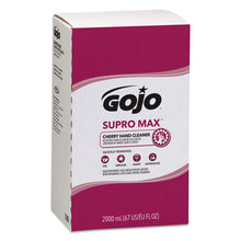 Load image into Gallery viewer, GOJO® wholesale. GOJO Supro Max Cherry Lotion Hand Cleaner, 2,000 Ml Refill, 4-carton. HSD Wholesale: Janitorial Supplies, Breakroom Supplies, Office Supplies.