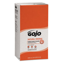 Load image into Gallery viewer, GOJO® wholesale. GOJO Natural Orange Pumice Hand Cleaner Refill, Citrus Scent, 5,000 Ml, 2-carton. HSD Wholesale: Janitorial Supplies, Breakroom Supplies, Office Supplies.