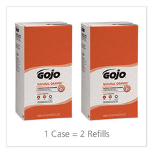 Load image into Gallery viewer, GOJO® wholesale. GOJO Natural Orange Pumice Hand Cleaner Refill, Citrus Scent, 5,000 Ml, 2-carton. HSD Wholesale: Janitorial Supplies, Breakroom Supplies, Office Supplies.