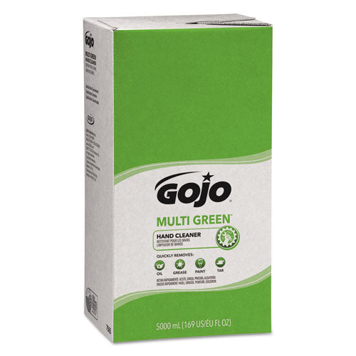 GOJO® wholesale. GOJO Multi Green Hand Cleaner Refill, Citrus Scent, 5,000 Ml, 2-carton. HSD Wholesale: Janitorial Supplies, Breakroom Supplies, Office Supplies.