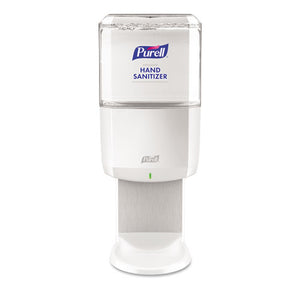 PURELL® wholesale. PURELL Es8 Touch Free Hand Sanitizer Dispenser, 1,200 Ml, 5.25 X 8.56 X 12.13, White. HSD Wholesale: Janitorial Supplies, Breakroom Supplies, Office Supplies.